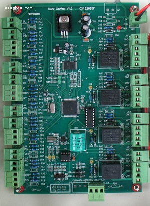 感應式IC卡單門雙向門禁控制器